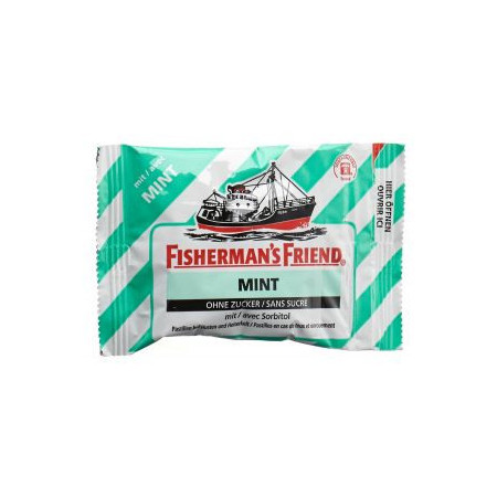 Fisherman S Friend Mint Pastilles Sans Sucre Sach 25 G