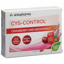 Cys-control Cranberry et Bruyère caps 60 pce