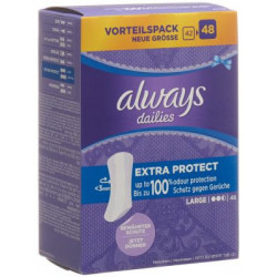 ALWAYS Protège-slip Extra Protect Large prix avantageux...