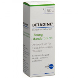 Betadine solution standard sol 60 ml