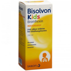 Bisolvon Kids sirop contre la toux fl 200 ml
