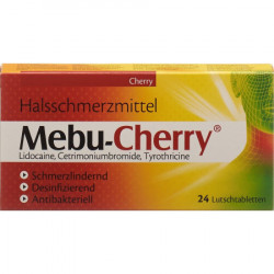 Mebu-cherry comprimé à sucer 24 pièce
