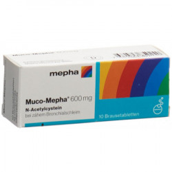 Muco-Mepha comprimé effervescent 600 mg 10 pièce