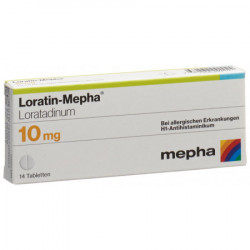 Loratin-Mepha cpr 10 mg 14 pce