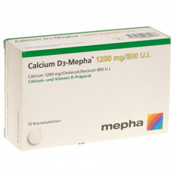 Calcium D3-Mepha cpr eff 1200/800 20 pce