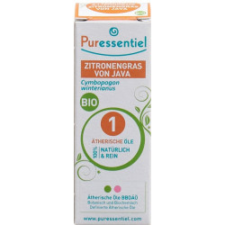 Puressentiel citronnelle de Java huile essentielle bio 10 ml