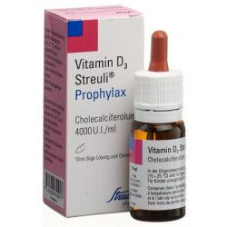 Vitamine D3 Streuli 4000 UI/ml Prophylax solution buvable...
