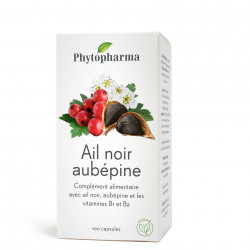 Phytopharma ail noir-aubépine 100 capsules