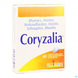 Boiron Coryzalia 40 comprimés