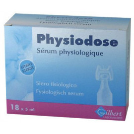Physiodose sérum physiologique stérile 30 unidoses de 10ml