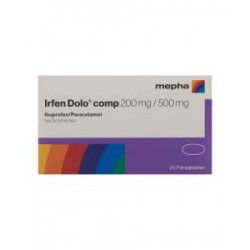 Irfen Dolo comp 200/500 mg 20 comprimés