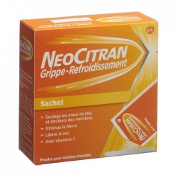 NeoCitran Grippe-refroidissements adulte sachets 12 pièces