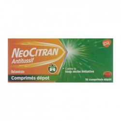 NeoCitran Antitussif comprimés 50 mg 10 pièce
