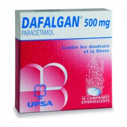 Dafalgan 500 mg comprimé effervescent 16 pièces