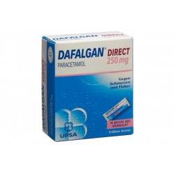 Dafalgan Direct 250 mg granulés orodispersibles fraise 16...