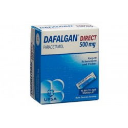 Dafalgan Direct 500 mg granulés orodispersibles baies des...