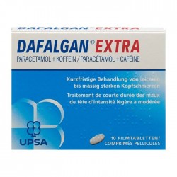 Dafalgan Extra 500/65 mg comprimé 10 pièces